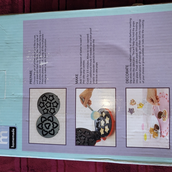 Homemade Red Cake Pop Maker - Picture 2 of 3